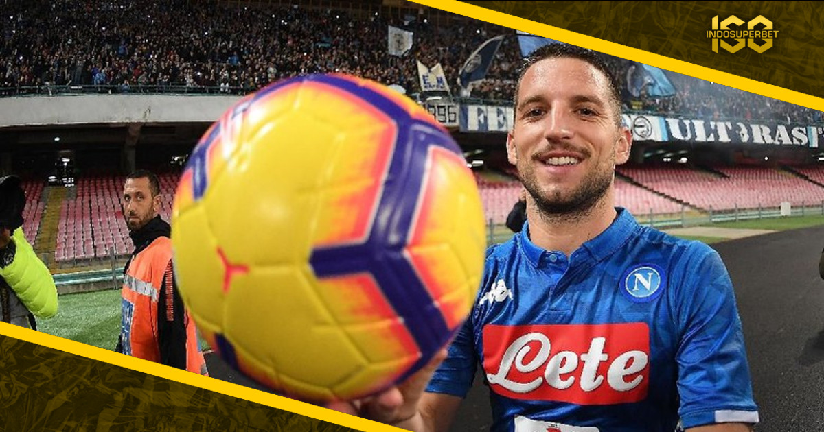 Mertens Lewati Rekor Careca, Dekati 100 Gol