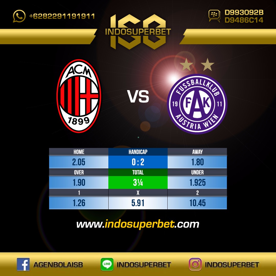 Prediksi AC Milan vs Austria Vienna 24 November 2017