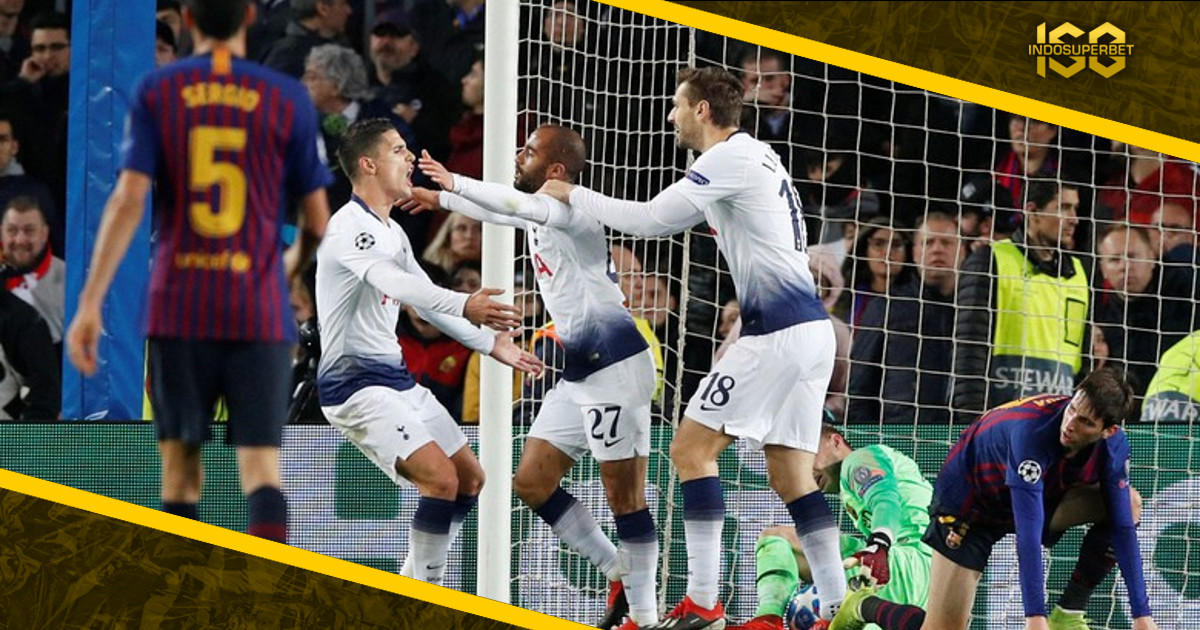 Imbang di Camp Nou, Spurs ke Babak 16 Besar