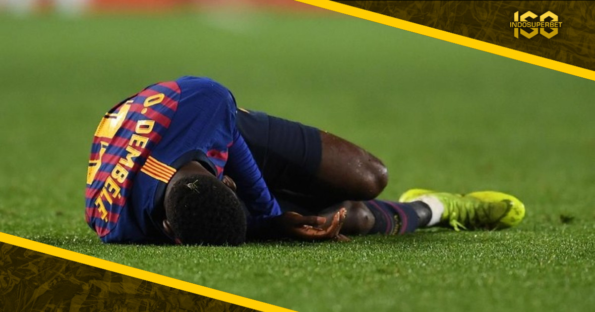 Cedera Dembele Rusak Kemenangan Barcelona