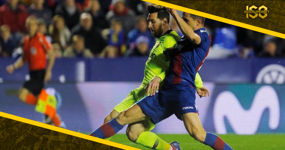 Messi Hat-trick, Barcelona Hajar Levante 5-0