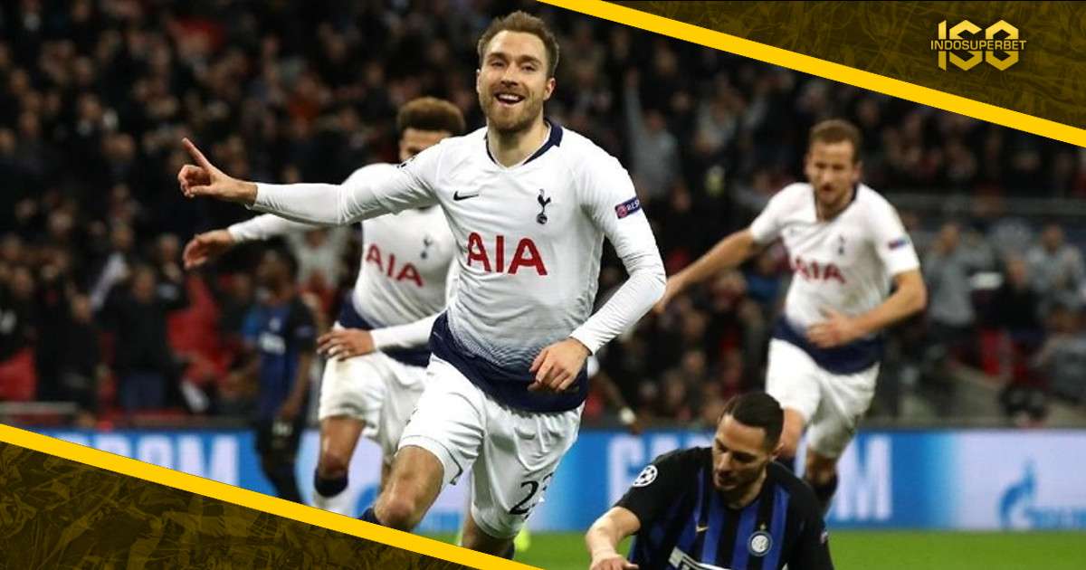 Eriksen Antar Tottenham Kalahkan Inter